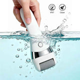 Electric Foot Files, Professional Waterproofs Battery Displays, Electric Callus Remover for Feet | for Cracked Dry Hard Dead Skin Heel Care Home Travel Spa Women MenLCD model -3 heads
