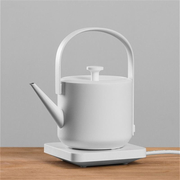 Darrahopens Home & Garden > Kitchenware > Drinkware Gooseneck Kettle Mouth Electric Water Kettle Stainless Steel Coffe Hand Punching vision Stainless Steel Kettle Water Boiler  Matte White In Australia - Darrahopens