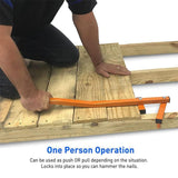 Lever Deck Board Bending, Straightening and Locking Tool for Faster & Easier Deck Installation（1 pcs）