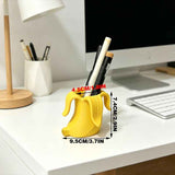 3D Printed Fun Banana Storage Container (Yellow)