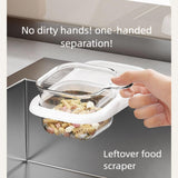 White self-designed Sink Drain Basket, Detachable Kitchen Food Residue Filter Strainer Holder for Leftovers Tea Leaves Waste Water Draining Rack