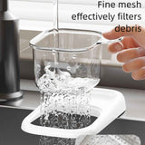 Ash self-designed Sink Drain Basket, Detachable Kitchen Food Residue Filter Strainer Holder for Leftovers Tea Leaves Waste Water Draining Rack In Australia - Darrahopens