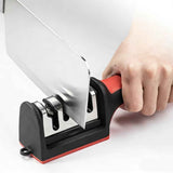 Three sections Handheld Diamond Knife Sharpener, Multifunctional Quick Sharpening Stone for Household Kitchen, Fast Blade Edge Restoration Tool In Australia - Darrahopens