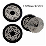 Cheese Shredder Rotary, Stainless Steel Rotary Graters, Non-Slip Handheld RotaryCheese Grater, Multipurpose Parmesan Cheese Grinder, Kitchen Gadgets, for Kitchen, Dining Room In Australia - Darrahopens