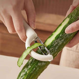 Swivel Vegetable Peeler – Kitchen Peeling Tool for Potatoes, Carrots, Apples & Cucumbers, Multi-Functional Fruit and Vegetable Peeler, 5.51"x2.76"x0.39" (Horizontal Inscription)