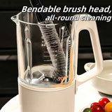 2 in 1 Cleaning Brush, Detachable Dual-Head Brush for Blender Cleaning Brush, Fruit Juicer Machine Clean Brush, Flexible Bendable Cup & Bottles Brush for Kitchen Appliances In Australia - Darrahopens