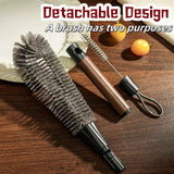 2 in 1 Cleaning Brush, Detachable Dual-Head Brush for Blender Cleaning Brush, Fruit Juicer Machine Clean Brush, Flexible Bendable Cup & Bottles Brush for Kitchen Appliances In Australia - Darrahopens