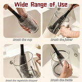 2 in 1 Cleaning Brush, Detachable Dual-Head Brush for Blender Cleaning Brush, Fruit Juicer Machine Clean Brush, Flexible Bendable Cup & Bottles Brush for Kitchen Appliances In Australia - Darrahopens