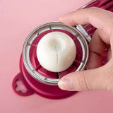 Red Generic 1pcs Egg Slicer Vertical Cut Cutter Flower Type 2In1 Boiled Egg Slicer In Australia - Darrahopens