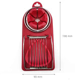 Red Generic 1pcs Egg Slicer Vertical Cut Cutter Flower Type 2In1 Boiled Egg Slicer In Australia - Darrahopens
