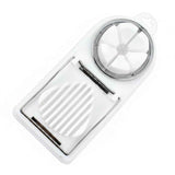 White Generic 1pcs Egg Slicer Vertical Cut Cutter Flower Type 2In1 Boiled Egg Slicer In Australia - Darrahopens