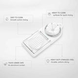 White Generic 1pcs Egg Slicer Vertical Cut Cutter Flower Type 2In1 Boiled Egg Slicer In Australia - Darrahopens