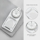 White Generic 1pcs Egg Slicer Vertical Cut Cutter Flower Type 2In1 Boiled Egg Slicer