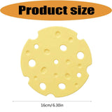 4‑Pack off white round Silicone Trivet Mat, Heat Resistant Non Slip, 6.3x6.3x0.4 Inches, Kitchen Table Protector for Bowls Plates Cups