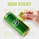 Creamy White Portable Reusable Washable Lint Roller Strong Sticky Fluff Dust Hair Remover for Clothing & Fabric