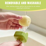 Matcha Green Portable Reusable Washable Lint Roller Strong Sticky Fluff Dust Hair Remover for Clothing & Fabric In Australia - Darrahopens