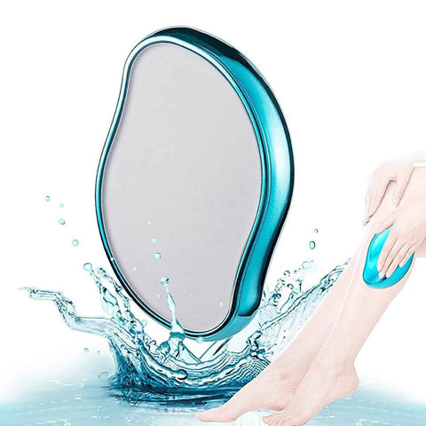 Blue Crystal Hair Eraser for Women Men, Reusable Painless Body Hair Remover, Portable Exfoliation Epilator Tool to Remove Hair on Arms Legs Back In Australia - Darrahopens