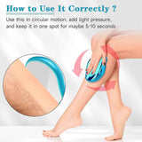 Blue Crystal Hair Eraser for Women Men, Reusable Painless Body Hair Remover, Portable Exfoliation Epilator Tool to Remove Hair on Arms Legs Back In Australia - Darrahopens