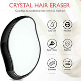 Black Crystal Hair Eraser for Women Men, Reusable Painless Body Hair Remover, Portable Exfoliation Epilator Tool to Remove Hair on Arms Legs Back In Australia - Darrahopens