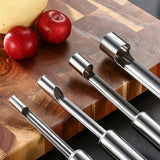 2 cm diameter stainless steel fruit corer tool, hawthorn date cherry apple multi-purpose corer, seed corer corer for home kitchen