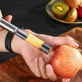 0.8 cm diameter stainless steel fruit corer tool, hawthorn date cherry apple multi-purpose corer, seed corer corer for home kitchen In Australia - Darrahopens