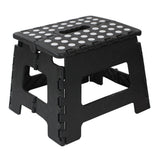 Black small thick anti slip folding stool for outdoor camping, portable folding stool for home use, multifunctional home leisure, Gaomaza In Australia - Darrahopens
