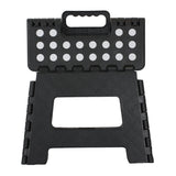 Black small thick anti slip folding stool for outdoor camping, portable folding stool for home use, multifunctional home leisure, Gaomaza In Australia - Darrahopens