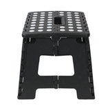Black small thick anti slip folding stool for outdoor camping, portable folding stool for home use, multifunctional home leisure, Gaomaza In Australia - Darrahopens