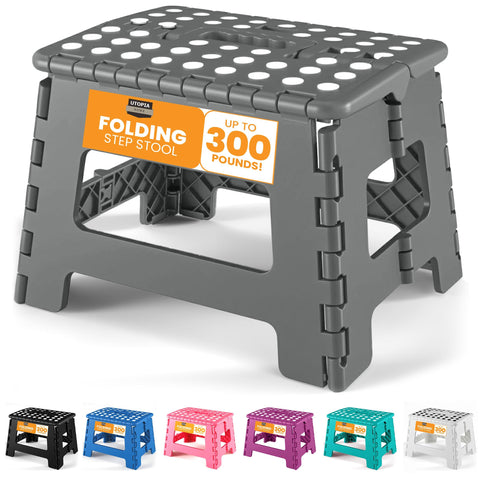 Gray Medium Thick Anti slip Folding Stool Outdoor Camping Portable Folding Stool Home Multi functional Home Leisure Gaomaza In Australia - Darrahopens