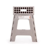 Grey large thick anti slip folding stool, portable folding stool for outdoor camping, multifunctional home and leisure, Gaomaza In Australia - Darrahopens