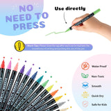 12 color acrylic paint markings, double pointed, with 1mm ultra-fine and 1-5mm point tips, waterproof, non-toxic, suitable for rocks, glass, ceramics In Australia - Darrahopens