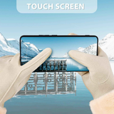 Gloves for Women Girl, Winter Touch Screen, Comfortable and Warm Double-Sided Velvet Lining Thickened Warm Glove,Khaki