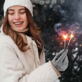 Gloves for Women Girl, Winter Touch Screen, Comfortable and Warm Double-Sided Velvet Lining Thickened Warm Glove,Grey
