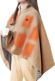 USB Power Supply Electric Heated Blanket Shawl Portable Wearable Heated Throw 3 Heat Levels Machine Washable Cozy 62x32 Inches,Green
