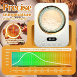 Constant Temperature Heating Coaster with Timer, Electric Mug Warmer for Milk Coffee, Auto Off Heating Pad Base, Portable Office Dorm Home Cup Warmer In Australia - Darrahopens
