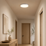 Rechargeable Motion Sensor Ceiling Light, 10000mAh Battery Operated LED Ceiling Light with Remote, Wireless Stick On Closet Light, 3 Color Dimmable Flush Mount Light, USB-C, for Hallway Stairway