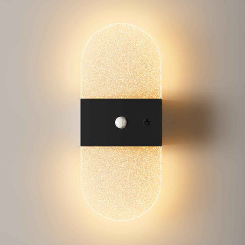 Rechargeable Motion Sensor Night Light, Wall Mounted LED Lamp with Magnetic Base, 3 Color Temperatures, 12 Hour Always-On Mode, 60 Day Sensing Mode, No Wiring Required (White Oval) In Australia - Darrahopens