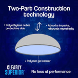 Door Stopper Wall Protector, 3 Pcs Transparent Door Knob Wall Protector Thicken Round Walls Shield Bumper Guard from Doors Knobs, Sturdy Self Adhesive, Reusable Washable for Office Home