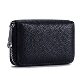 Men Women PU Leather RFID Blocking Card Wallet, Ultra Slim Portable Anti Demagnetisation Credit Card Holder, Mini Lightweight Card Case for Bank Cards ID Daily Carry In Australia - Darrahopens