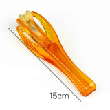 1Pcs Foot & Finger Roller Massager, Amber‑Colored Plastic Acupoint Massage Tool, Boost Blood Circulation, Relieve Finger Pain and Stress for Hands and Feet In Australia - Darrahopens