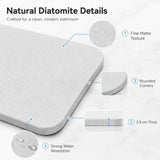 Dark gray premium pure cotton bathroom mat, ultra-soft, absorbent, quick-drying bathroom rug, non-slip, washable bathroom mat(60cm*40cm) In Australia - Darrahopens