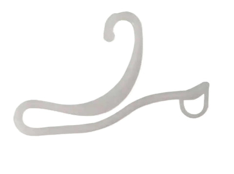 3 sets of white socks with plastic large hooks, female socks with dragon hooks, male socks with large hooks, geometric irregular hooks, sock hooks In Australia - Darrahopens