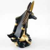 Ancient Egyptian Anubis Wine Rack - Creative Resin Craft Wine Bottle Holder, Home Bar Cabinet Decoration