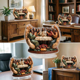 Acrylic "The Last Supper" Tabletop Statue - Religious Art Decor for Home & Office