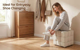 Rubik's Cube Shoe Changing Stool
