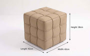 Rubik's Cube Shoe Changing Stool