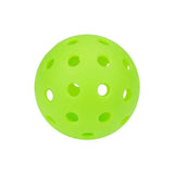 15-Pack 72mm Green Pickleballs 26-Holes