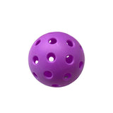 15-Pack 72mm Purple Pickleballs 26-Holes