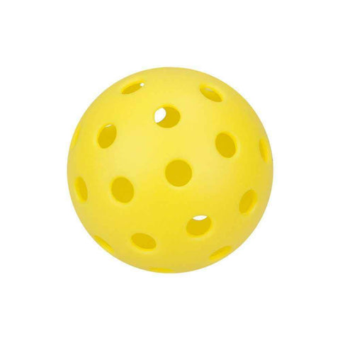 15-Pack 72mm Yellow Pickleballs 26-Holes
