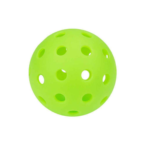 15-Pack 74mm Green Pickleballs 40-Holes